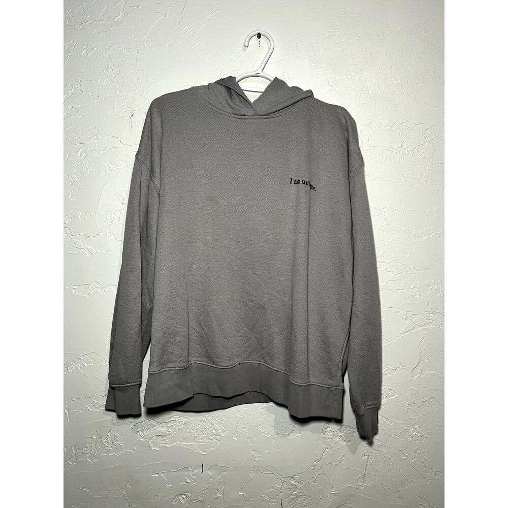 Fabletics gray active hoodie womens large athleisure‎ casual lounge athletic